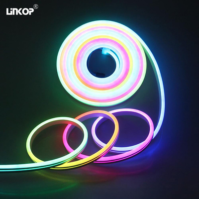 Un buen precio. 5V banda de luz de neón direccionable con 72 LED y 72 WS2811 circuitos integrados / M en línea
