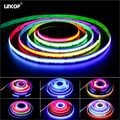 Un buen precio. RGB COB LED Light Strip Adresable 12V 720 Luz/Metro 2811IC Color flexible en línea