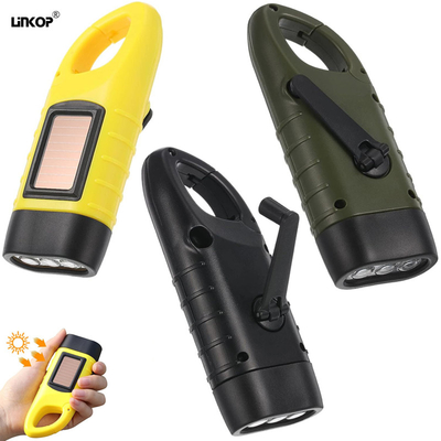 Un buen precio. Lámpara LED de emergencia llavero con energía solar recargable para deportes al aire libre en línea