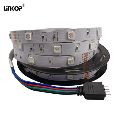 Un buen precio. Las luces de banda LED de 12 V RGB SMD 5050 no impermeables Ip20 30 LED/M en línea