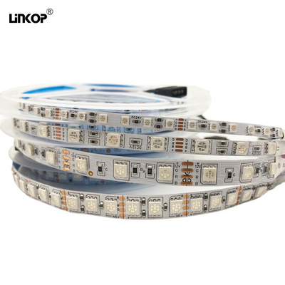 Un buen precio. 24v 3535 Rgb Led Light Ultra estrecho 5mm con 120 luces / M Ip20 en línea