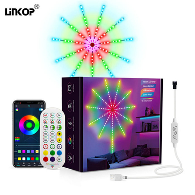 Un buen precio. Música Caballo de carreras luces de banda LED con luces de humo mágico direccionables en línea