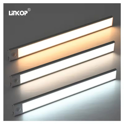 قیمت خوب کابینت ABS LED Motion Sensor Light 3000K/4500K/6000K 10cm-60cm آنلاین