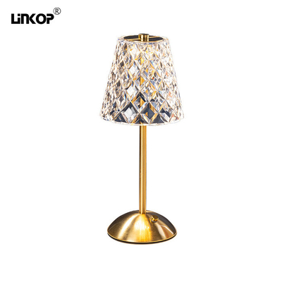 Un buen precio. Lámpara de mesa de cristal LED tipo C Usb 5v Recargable con toque con atenuamiento de tres colores en línea