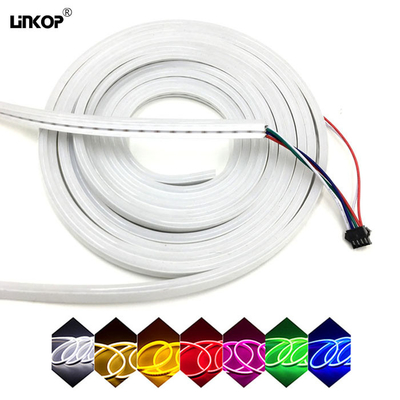 سعر جيد ضوء النيون ال RGB السيليكون LED IP67 12V 6 * 12 ضوء أنبوب النيون القابل للقطع الانترنت