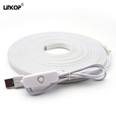 قیمت خوب اتمسفر LED Neon Usb 5v در فضای باز ضد آب تک رنگ انعطاف پذیر با سوئیچ آنلاین