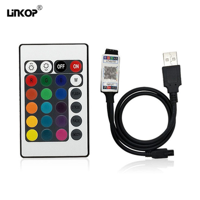 Un buen precio. Control remoto de infrarrojos de 24 llaves 5v Usb en línea