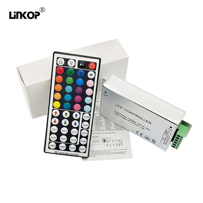 Un buen precio. Controller RGB 12v-24v 12a Brillo ajustable Encasillado de aluminio en línea