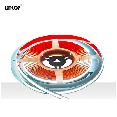 سعر جيد 5m Cob Light Strip 12v لون واحد 288 مصباح يزيد من الإضاءة والمتانة الانترنت