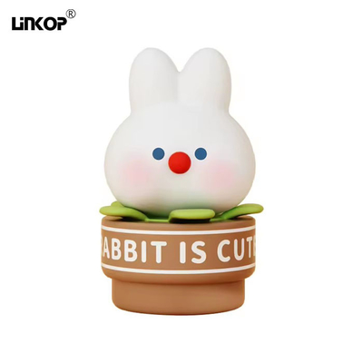 Un buen precio. Silicona de los niños LED de lado de la cama oscurecimiento de la luz nocturna de tiempo de sueño usb recargable en línea