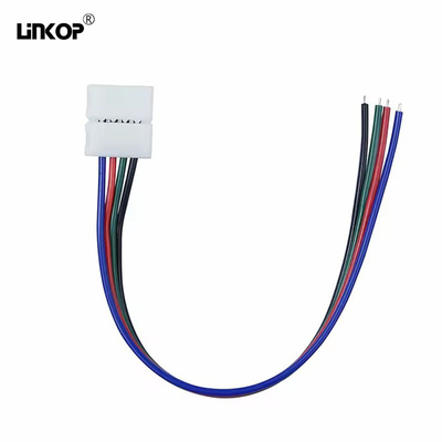 Un buen precio. Conector de banda de 4 pines Ip20 LED IP20 a prueba de agua 10 mm de ancho en línea