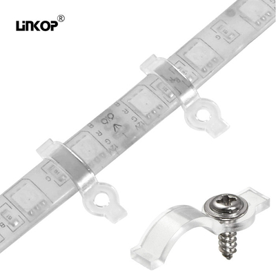 سعر جيد Ip20 LED شريط تثبيت المقبض ل 5-10mm واسعة شريط الضوء مكافحة سقوط المقبض الانترنت