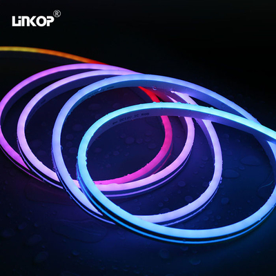 Un buen precio. Conjunto flexible de 6x12 RGB de dirección con luz de neón de 5v en línea