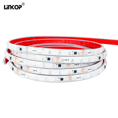 Un buen precio. 24v de silicona de color de la luz de la franja Ip68 Adresable autoadhesivo de la luz de la franja lineal 60 Leds / M en línea