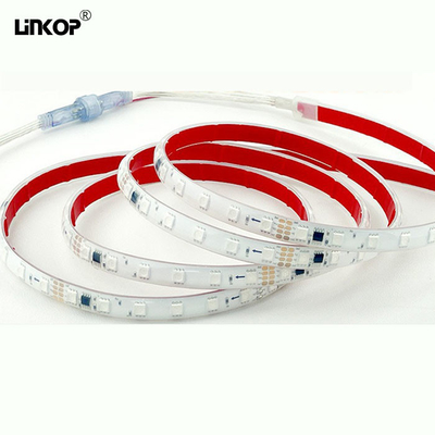 قیمت خوب 60leds/M Dc24v Rgb قابل تغییر رنگ استریپ LED با صفحه PCB انعطاف پذیر سیلیکون ضد آب Ip68 آنلاین
