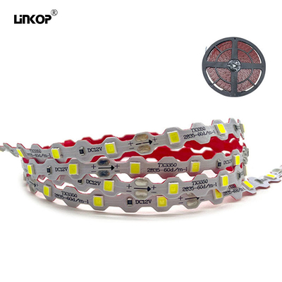 Un buen precio. S-Shape 5m Ip20 Pcb de un solo color Smd2835 Luz de banda LED para iluminación de tiendas minoristas en línea