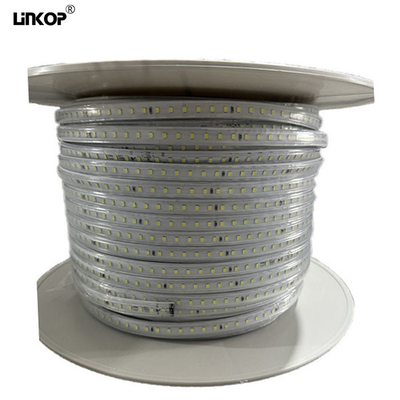 Un bon prix. 220v High Light Led Strip Lights 100m/Roll Couleur unique pour les applications intérieures / extérieures / hôtelières / centres commerciaux en ligne