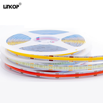 سعر جيد 800lm/m ضوء تدفق كوب شريط الضوء قابل للتخفيف 24v لون واحد 8mm ضمان 3 سنوات الانترنت