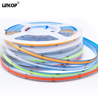 ราคาดี 12v สีเดียว Cob Light Strip 5 เมตร/ม้วน เหมาะสําหรับการออกแบบแสงตามสั่ง ออนไลน์