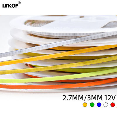 سعر جيد شريط الكوب LED 480leds / m 5v ضيق للغاية 2.7mm لتلبية احتياجات الإضاءة المخصصة الانترنت