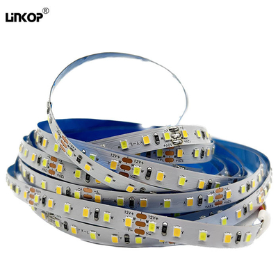 Harga yang bagus Indoor Flexible Led Light Strip 12v Drip Waterproof Ip65 Cct Dual Color Temperature Linear Light on line