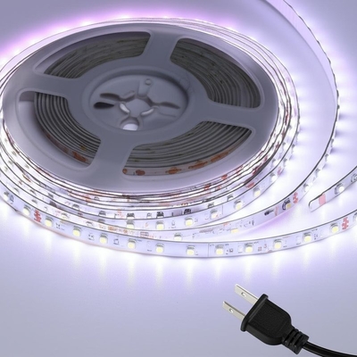 سعر جيد شرائط إضاءة LED قابلة للتخصيص بدرجة حرارة اللون 3000K/4000K/6000K لمقبس الولايات المتحدة ومدخل طاقة DC12V الانترنت