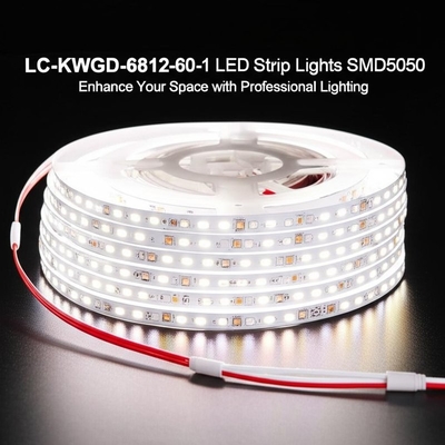 قیمت خوب LC-KWGD-6812-60-1 چراغ های نوار ال ای دی SMD5050 فضای شما را با نورپردازی حرفه ای افزایش دهید آنلاین
